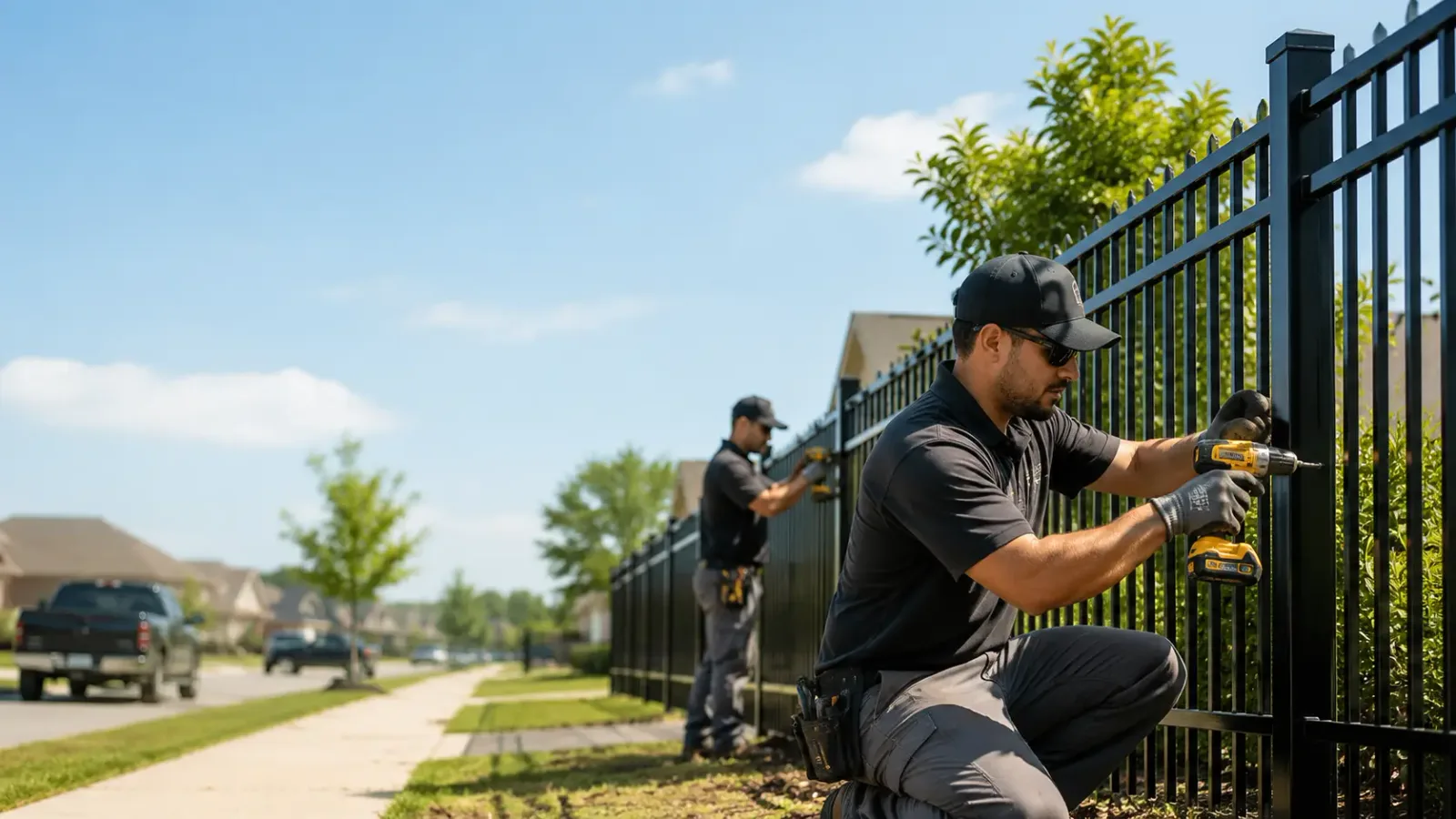 Metal Fence Installation in Lexington, OK